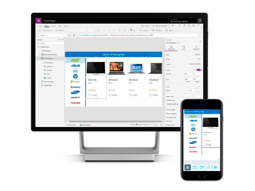Power Platform en pc y smartphone Power Platform en pc y smartphone